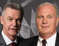 Ottmar Hitzfeld und Uli Hoeneß